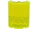 Part No: 30562pb033L  Name: Cylinder Quarter 4 x 4 x 6 with Lime Bubbles Pattern Model Left Side (Sticker) - Set 79119