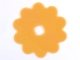 Lot ID: 361047302  Part No: 46470  Name: Clikits, Icon Accent Rubber Flower 10 Petals 5 3/8 x 5 3/8