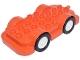 Part No: 15314c03  Name: Duplo Car Base 4 x 8 with White Wheels with Black Tires