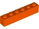 Lego part: Brick 1 x 6