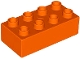 Part No: 3011  Name: Duplo, Brick 2 x 4