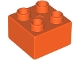 Part No: 3437  Name: Duplo, Brick 2 x 2