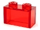 Lego part: Brick 1 x 2 without Bottom Tube