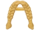 Part No: 7375 Name: Minifigure Beard, Braided Double Part No: 7375 Name: Minifigure Beard, Braided Double