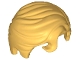 Part No: 98726 Name: Minifigure, Hair Swept Right with Front Curl Part No: 98726 Name: Minifigure, Hair Swept Right with Front Curl
