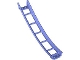 Part No: 26559  Name: Train, Track Roller Coaster Ramp Large Lower Part, 6 Bricks Elevation