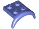 Part No: 49097  Name: Vehicle, Mudguard 3 x 3 x 1 with Arch Round