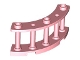 Part No: 21229  Name: Fence 4 x 4 x 2 Quarter Round Spindled with 3 Studs