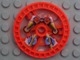 Part No: 32351pb01  Name: Technic, Disk 5 x 5 - RoboRider Talisman Wheel, Scout Mold with Robot Pattern