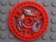 Part No: 32354pb01  Name: Technic, Disk 5 x 5 - RoboRider Talisman Wheel, Rope Mold with Robot Pattern