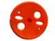 Part No: bb1243  Name: Throwing Disk, Bionicle with Circular and Oval Cutouts