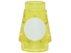 Part No: 4589bpb01  Name: Cone 1 x 1 with Top Groove with White Circle Pattern