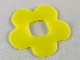 Lot ID: 267788991  Part No: 46464  Name: Clikits, Icon Accent Rubber Flower 5 Petals 2 7/8 x 2 7/8