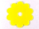 Part No: 46470  Name: Clikits, Icon Accent Rubber Flower 10 Petals 5 3/8 x 5 3/8