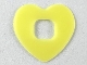 Part No: 46844  Name: Clikits, Icon Accent Rubber Heart 2 5/8 x 2 5/8