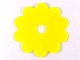 Part No: clikits036  Name: Clikits, Icon Accent Rubber Flower 10 Petals 5 3/8 x 5 3/8