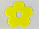 Part No: clikits054  Name: Clikits, Icon Accent Rubber Flower 5 Petals 4 1/4 x 4 1/4