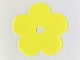 Part No: clikits056  Name: Clikits, Icon Accent Rubber Flower 5 Petals 7 x 7