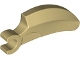 Part No: 16770  Name: Barb / Claw / Horn / Tooth with Clip, Curved