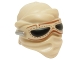 Part No: 21829pb01  Name: Minifigure, Headgear Layered Fabric Mask with Goggles with Black Lenses and Silver Bar Pattern