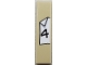 Part No: 2431pb0772 Name: Tile 1 x 4 with Black Number 4 on White Paper Background with Folded Corner Pattern (Sticker) - Set 910016 Part No: 2431pb0772 Name: Tile 1 x 4 with Black Number 4 on White Paper Background with Folded Corner Pattern (Sticker) - Set 910016