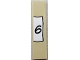 Part No: 2431pb0777 Name: Tile 1 x 4 with Black Number 6 on White Paper Background Pattern (Sticker) - Set 910016 Part No: 2431pb0777 Name: Tile 1 x 4 with Black Number 6 on White Paper Background Pattern (Sticker) - Set 910016