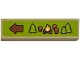 Part No: 2431pb0906 Name: Tile 1 x 4 with Campsite Sign with Arrow, Pine Trees, Campfire, and Tree Stumps Pattern (Sticker) - Set 41735 Part No: 2431pb0906 Name: Tile 1 x 4 with Campsite Sign with Arrow, Pine Trees, Campfire, and Tree Stumps Pattern (Sticker) - Set 41735