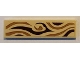 Part No: 2431pb693  Name: Tile 1 x 4 with Wood Grain Pattern (Sticker) - Set 41150