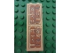 Part No: 2454pb046  Name: Brick 1 x 2 x 5 with Hieroglyphs, Scarab and Eye on Top Pattern (Sticker) - Set 7325