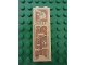 Part No: 2454pb051  Name: Brick 1 x 2 x 5 with Hieroglyphs, Bird Head on Top Pattern (Sticker) - Set 7307