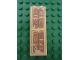 Part No: 2454pb052  Name: Brick 1 x 2 x 5 with Hieroglyphs, Small Bird and Scarab on Top Pattern (Sticker) - Set 7307