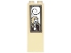 Part No: 2454pb103  Name: Brick 1 x 2 x 5 with Girl with Wand in Frame Pattern (Sticker) - Set 4867