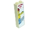 Part No: 2454pb130  Name: Brick 1 x 2 x 5 with Coaster Operator, Height Chart and 'MEASURE UP' Pattern (Sticker) - Set 10261