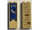 Part No: 2454pb208  Name: Brick 1 x 2 x 5 with Ravenclaw Banner / Bricks and Mortar Pattern (Stickers) - Set 75969