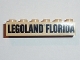 Part No: 2456pb007  Name: Brick 2 x 6 with Black LEGOLAND FLORIDA Pattern