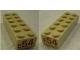 Part No: 2456pb024  Name: Brick 2 x 6 with Red 'E54' Pattern on Both Ends (Stickers) - Set 75974