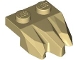 Lot ID: 404182849  Part No: 27261  Name: Plate, Modified 1 x 2 with 3 Claws / Rock Fingers