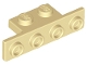 Part No: 28802  Name: Bracket 1 x 2 - 1 x 4 with Two Rounded Corners at the Bottom