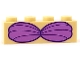 Part No: 3010pb236  Name: Brick 1 x 4 with Violet Bikini Shell Bra Top Pattern