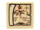 Part No: 3068pb0639  Name: Tile 2 x 2 with Map Lonely Mountain, Desolation of Smaug Pattern (Sticker) - Set 79003