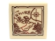Part No: 3068pb0641  Name: Tile 2 x 2 with Map the Shire Pattern (Sticker) - Set 79003
