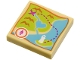 Lot ID: 159764643  Part No: 3068pb0902  Name: Tile 2 x 2 with Map Heartlake City Bay Pattern