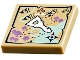 Lot ID: 250835224  Part No: 3068pb0907  Name: Tile 2 x 2 with Map and Elven Key Pattern