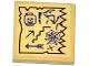 Lot ID: 401602852  Part No: 3068pb0931  Name: Tile 2 x 2 with Map Arrows, Skull and Snake Heads, Exclamation Mark and Spider Web Pattern (Sticker) - Set 70749