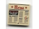 Part No: 3068pb0951  Name: Tile 2 x 2 with Newspaper 'News' Pattern