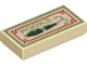 Part No: 3069pb0617  Name: Tile 1 x 2 with 'HOOKS' and Fishing Hook Pattern
