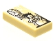 Lot ID: 406803034  Part No: 3069pb0972  Name: Tile 1 x 2 with Journey to the West Page with Spider Demoness Pattern