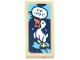 Part No: 3069pb1359 Name: Tile 1 x 2 with White Duckling and Speech Bubble, Dark Blue 'I'M LOST!' and Medium Azure Tears Pattern (Sticker) - Set 43268 Part No: 3069pb1359 Name: Tile 1 x 2 with White Duckling and Speech Bubble, Dark Blue 'I'M LOST!' and Medium Azure Tears Pattern (Sticker) - Set 43268