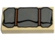 Lot ID: 27376843  Part No: 3069px38  Name: Tile 1 x 2 with Bedroll Pattern