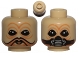 Part No: 3626cpb1119  Name: Minifigure, Head Dual Sided Alien with SW Ten Numb No Mask / Breathing Mask Pattern - Hollow Stud